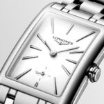 Longines Uhr Dolcevita Quarz Stahl Weiß 23,30 x 37,00 mm