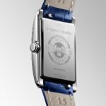 Longines DolceVita Leder Blau Quarz 20,8 x 32 mm Uhr