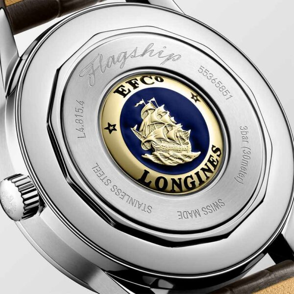 Longines Flaggschiff Heritage Mondphasen 38,5 mm Uhr