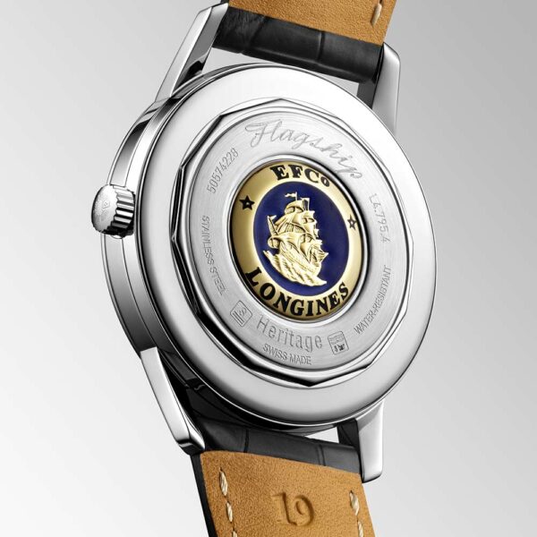 Longines Flagship Heritage Black Automatic 38.5 mm Watch