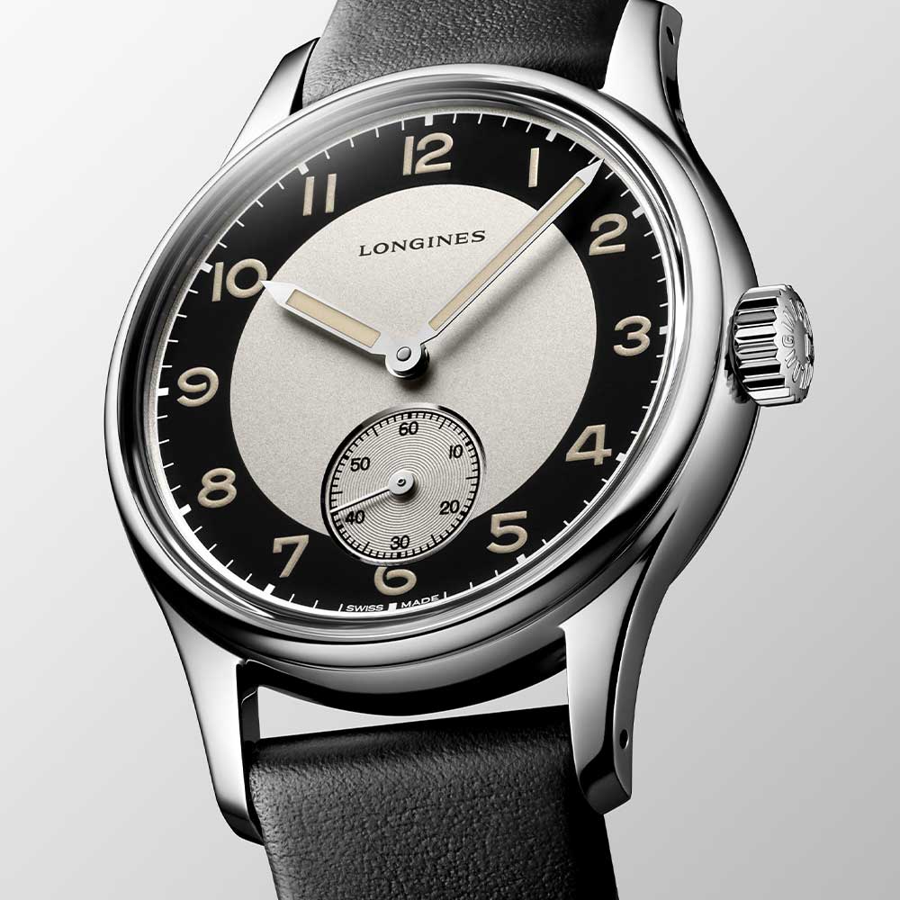 Orologio Longines Master Collection Automatico Nero Pelle Nera 40 mm