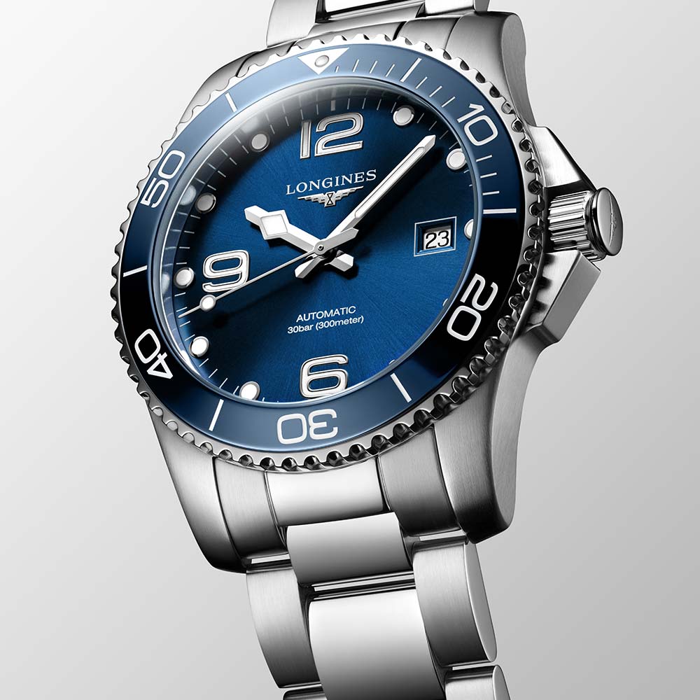 Orologio Longines Hydroconquest Blu Automatico 41 mm