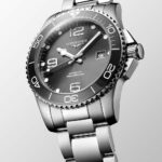 Longines Hydroconquest Grau Automatik 41 mm Uhr