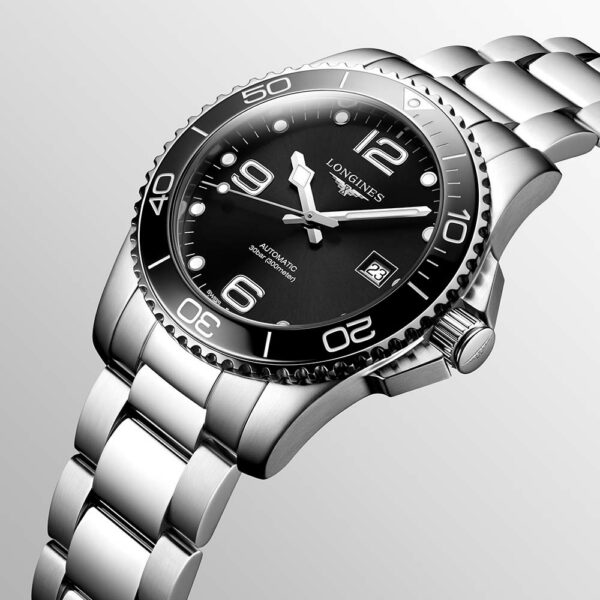 Longines Hydroconquest Black Automatic 41mm Watch