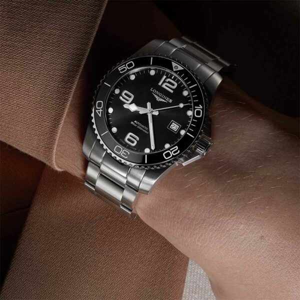 Longines Hydroconquest Black Automatic 41mm Watch