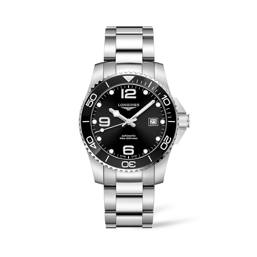 Longines Hydroconquest Black Automatic 41mm Watch