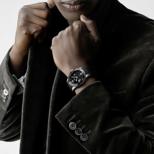Longines Hydroconquest Schwarz Automatik 39 mm Uhr