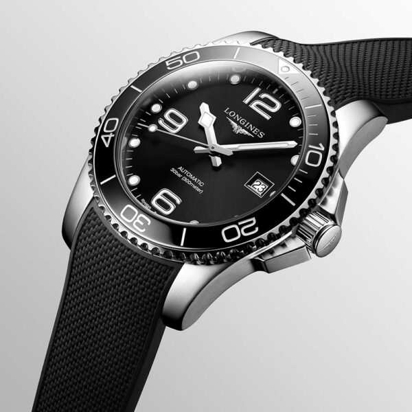Longines Hydroconquest Schwarz Automatik 39 mm Uhr