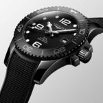 Longines Hydroconquest Automatikuhr Schwarzer Kautschuk 43 mm