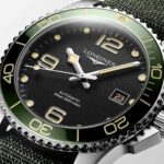 Longines Hydroconquest Automatik Grün Nato 41 mm Uhr