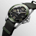 Longines Hydroconquest Automatik Grün Nato 41 mm Uhr