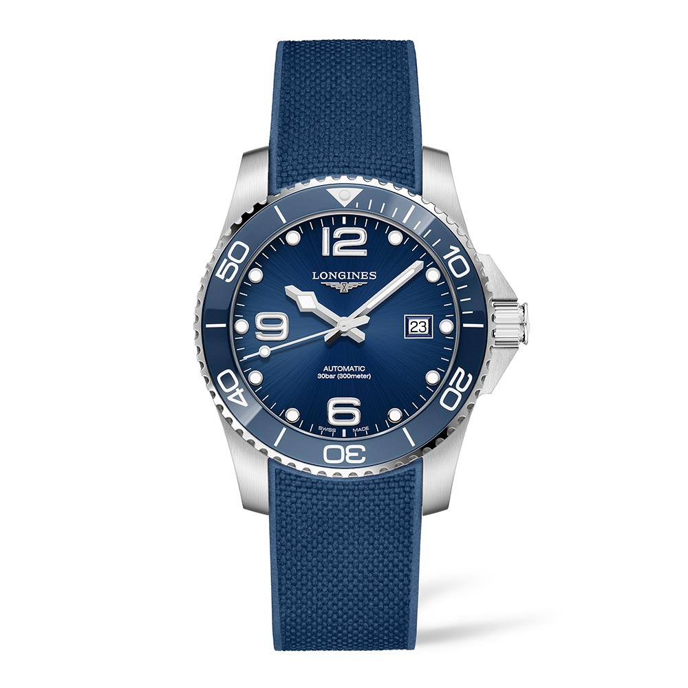 Longines Hydroconquest Blau 41 mm Uhr