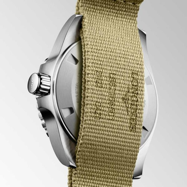 Longines Hydroconquest GMT Nato Marrone 41 mm Uhr