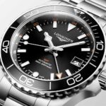 Longines Hydroconquest GMT Schwarz 41 mm Uhr