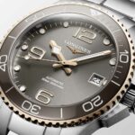 Longines Hydroconquest Grau Automatik 39 mm Uhr