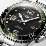 Longines Hydroconquest Automatic Green Steel 41mm Watch