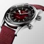 Longines Legend Diver Automatik Bordeaux 36 mm Stahluhr