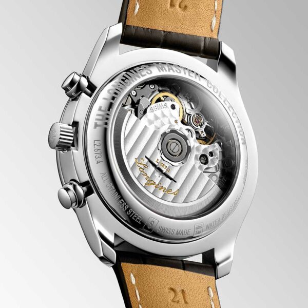 Longines Master Collection Watch White Chronograph 40 mm