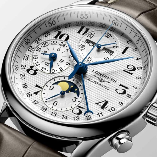 Longines Master Collection Watch White Chronograph 40 mm