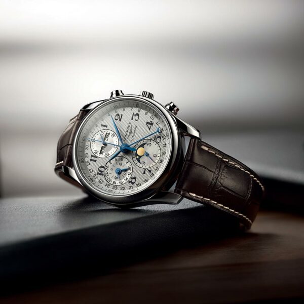 Longines Master Collection Watch White Chronograph 40 mm