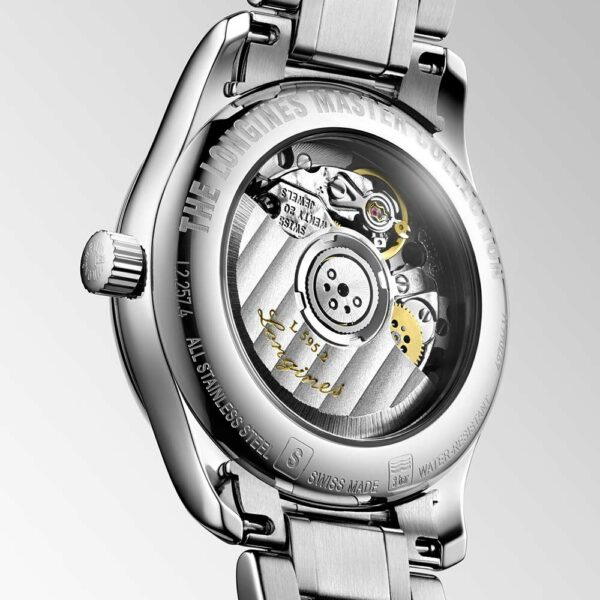 Longines Master Collection Automatikuhr aus Stahl Perlmutt 29 mm
