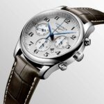 Longines Master Collection Automatic Schwarzes Leder 40 mm Uhr