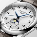 Longines Master Collection Automatic Schwarzes Leder 40 mm Uhr