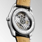 Longines Master Collection Automatic Schwarzes Leder 40 mm Uhr