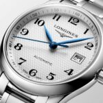 Longines Master Collection Automatikuhr aus Stahl Silber 29 mm