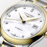 Longines Master Collection Watch Mother of Pearl Steel Gold 29 mm