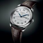 Uhr Longines Master Collection Jahreskalender Automatik Weiß 40 mm