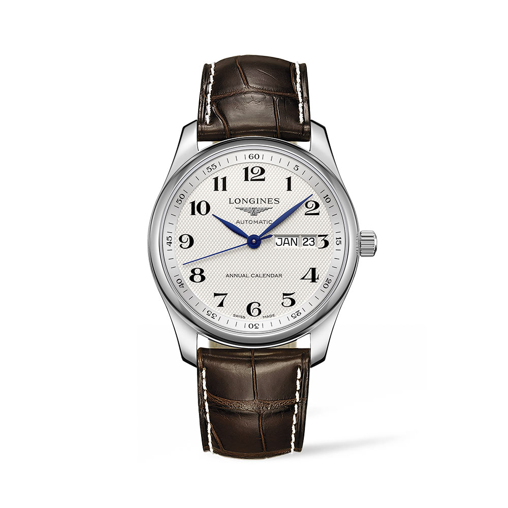 Longines Master Collection Annual Calendar Automatic White 40mm Watch