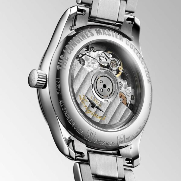 Longines Master Collection Automatikuhr aus Stahl Blau 29 mm