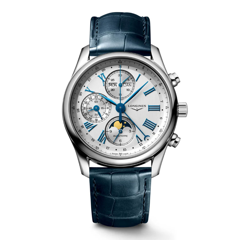 Orologio Longines Master Collection Chrono Bianco 40 mm