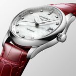 Longines Master Collection Perlmutt und Diamanten 34 mm Uhr