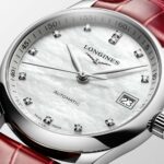 Longines Master Collection Perlmutt und Diamanten 34 mm Uhr