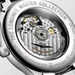 Longines Master Collection Automatikuhr aus schwarzem Stahl 40 mm