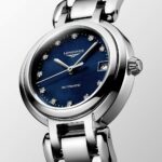 Longines Primaluna Automatic Steel Mother of Pearl Blue 25.5 mm Watch