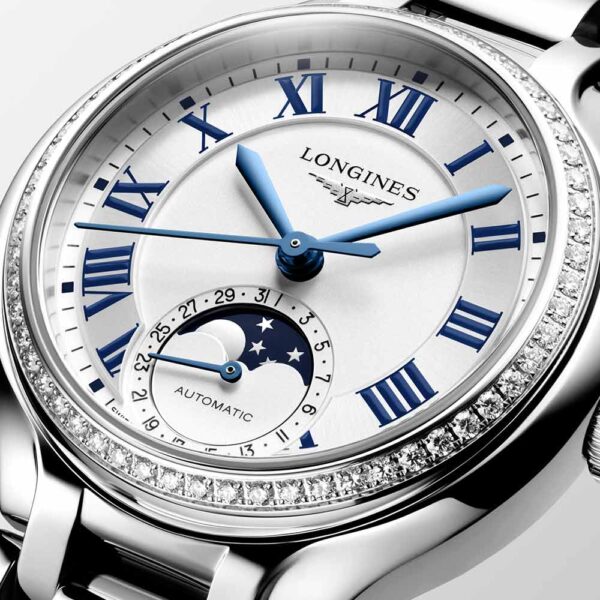 Longines Primaluna Mondphase Diamanten 34mm