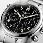 Longines Spirit Automatik Schwarz Stahl Chronometer Uhr 42 mm