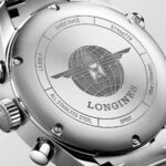 Longines Spirit Automatik Schwarz Stahl Chronometer Uhr 42 mm