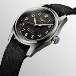 Longines Spirit Automatic Anthrazit Titan Schwarz 40 mm Uhr