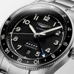 Longines Spirit Zulu Time Schwarz Automatik 42 mm Uhr