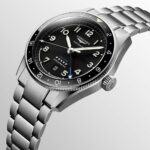 Longines Spirit Zulu Time Schwarz Automatik 42 mm Uhr