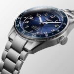 Longines Spirit Zulu Time Blue Automatic 42mm Watch