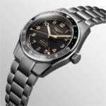 Longines Spirit Zulu Auto GMT Anthrazit Titanium 39 mm Uhr