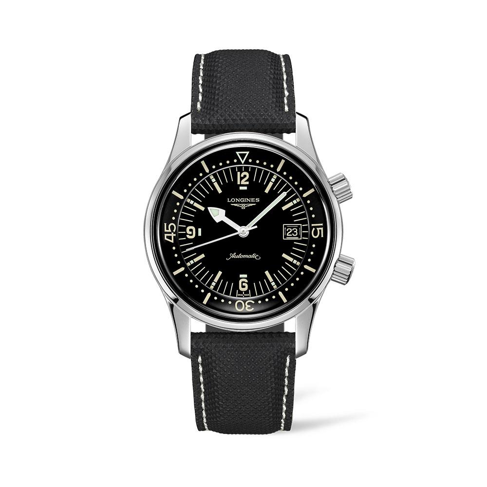 Longines Watch Legend Diver Black Automatic 42 mm