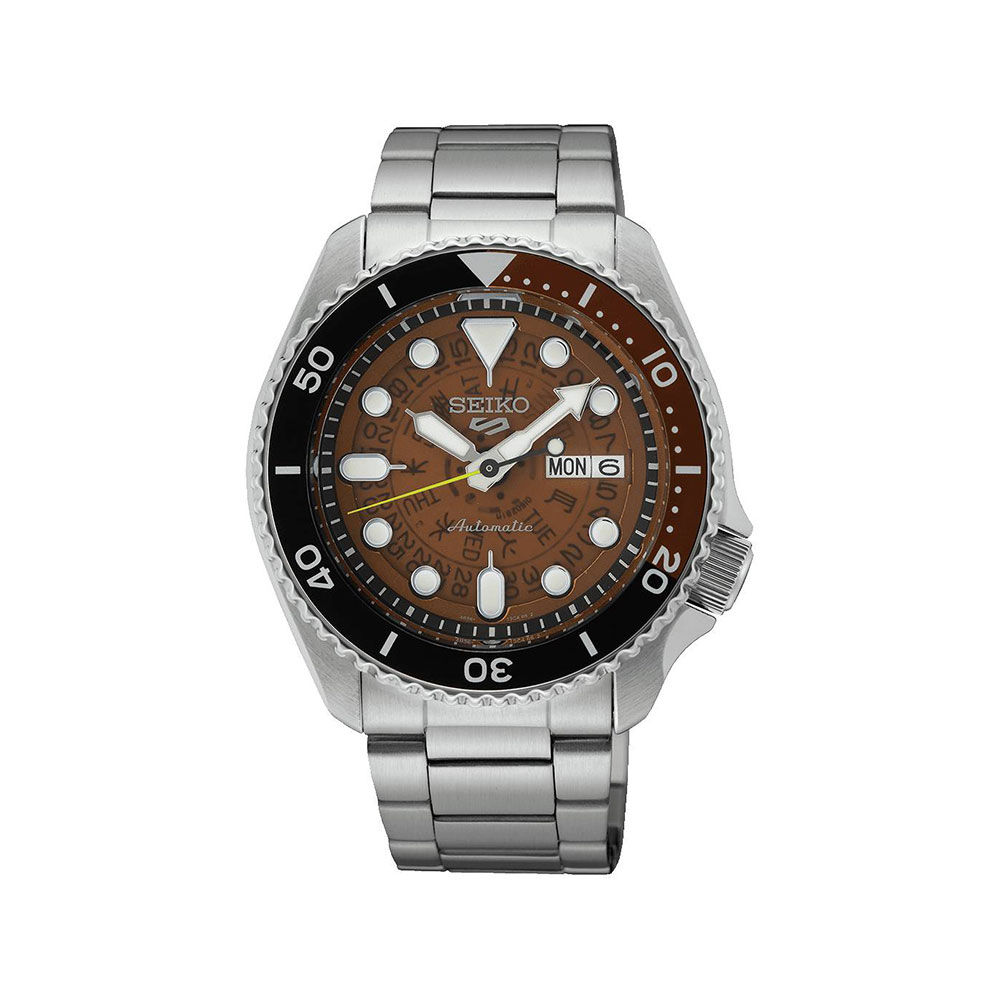 Seiko 5 Sport Time Sonar Orange Automatic SRPJ47K1 Watch