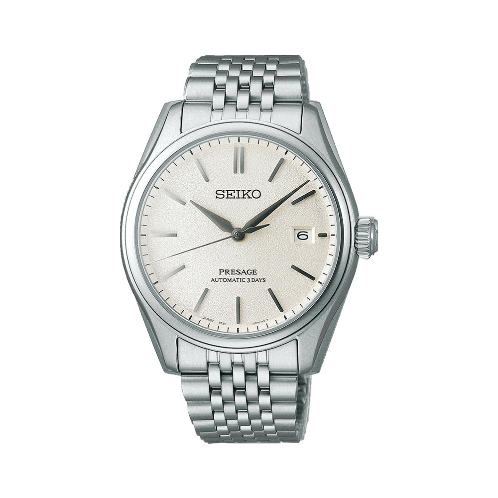 Seiko Presage Automatic White 40.20mm Watch SPB463J1