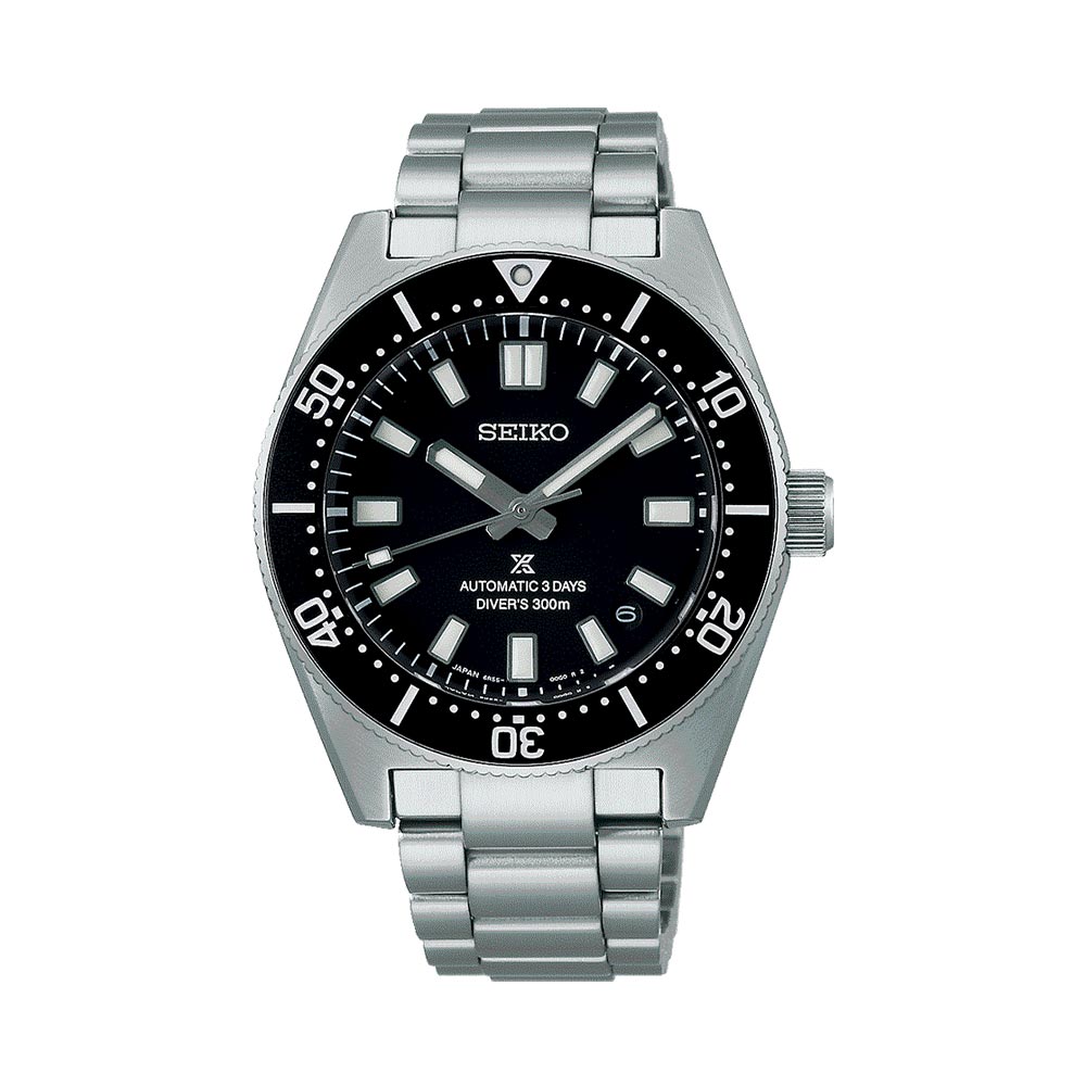 Seiko Prospex Automatic Diver 1965 Black 40mm Watch SPB453J1